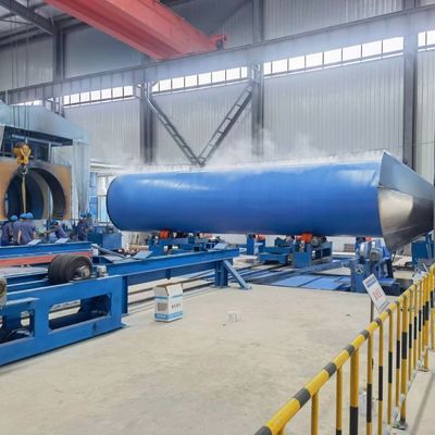  Multi-Layer Internal External FBE 3LPE Coating Machinery for Steel Pipe 