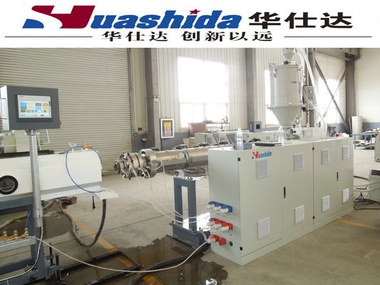HDPE Hollow-Wall Winding Pipe Extrusion Line For Water