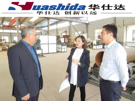 HDPE Hollow-Wall Winding Pipe Extrusion Line For Water