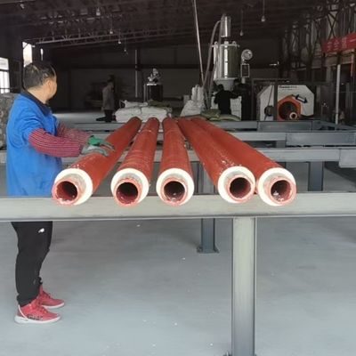 Pre-insulated PEX/PE-RT plastic pipe production line