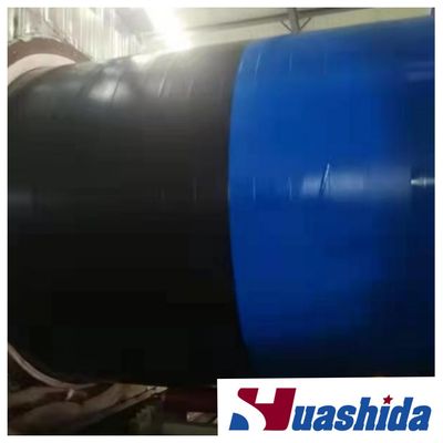 Steel Pipe External 3lpe Internal FBE Anti-Corrosion Coating Equipment with Shot Blasting Machine