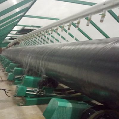 Steel Pipe Internal FBE External 3lpe Anti-Corrosion Coating Equipment for Water Drainage
