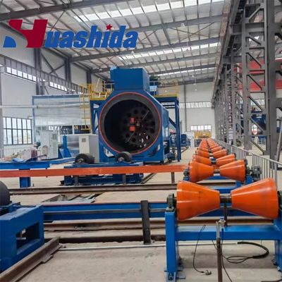 Steel Pipe Internal FBE External 3lpe Anti-Corrosion Coating  Machinery with Extruder system