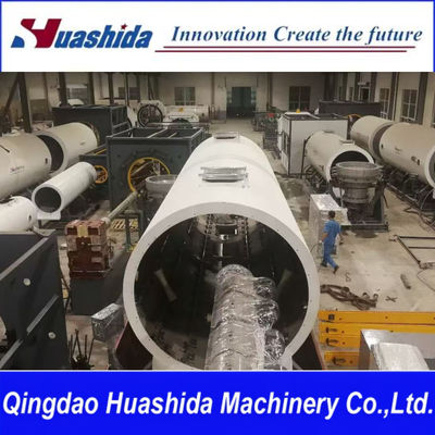 Pre-Insulated Pipe Plastic HDPE PE Jacket Casing Shell Pipe Extrusion Plant