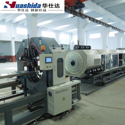 Double Layer HDPE / PP Double Wall Corrugated Water Pipe Extrusion Line Computerized