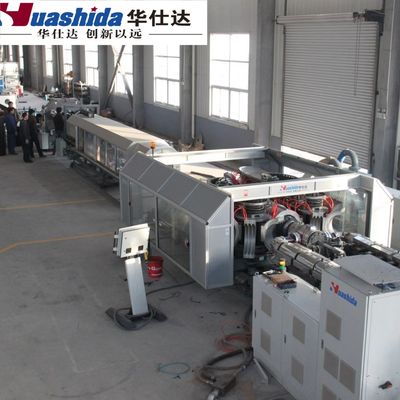 Double Layer HDPE / PP Double Wall Corrugated Water Pipe Production Line