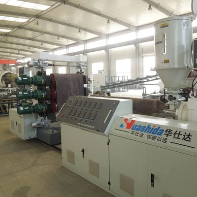 huashida HDPE Jacket Shell Casing Extrution Machinery for PUR Foaming Pre-Insulated Pipe