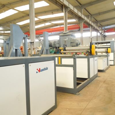 Stralings-vernetst polyethyleen krimpkousmachine voor metalen versterkte gegolfde pijp afvoerbuis