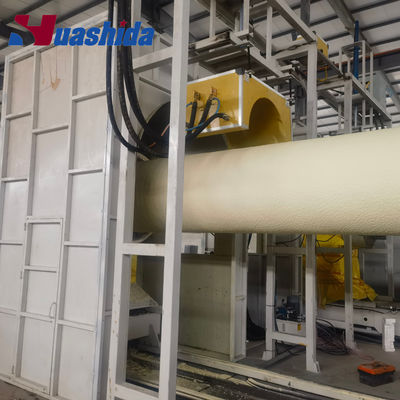PU Spraying PE Winding Pre-Insulated Pipe Production Line