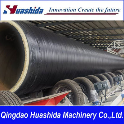 Polyurethane Spraying Foam Preinsulated Steel Pipe Making Machine Ideal for Preinsulated Pipe Manufacturing