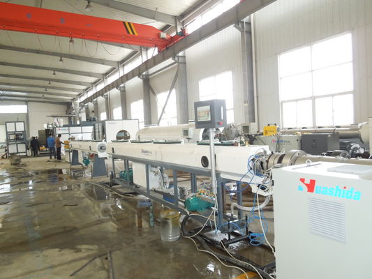 PE PP Spiral Pipe Machine / Plastic Corrugated Pipe Extruder 1200
