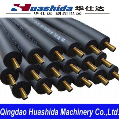 PVC Air Conditioner Flexible Rubber Insulation Tubes Extrusion Machine Production Line