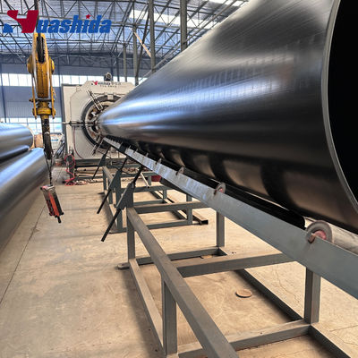 Wykonanie kalibracji próżniowej PU Pre-Isolated HDPE Casing Shell Jacket Pipe Extrusion Line