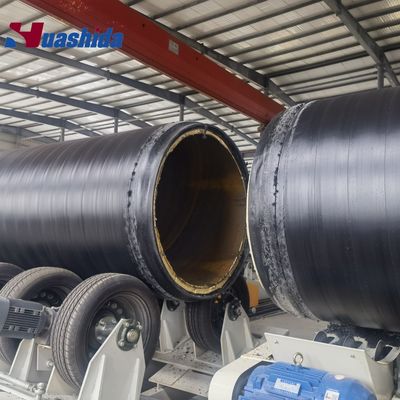 Advanced Spray Foam Insulated Pipe Line for Hot / Chiller Water/Oil /Chemical Material Pipeline