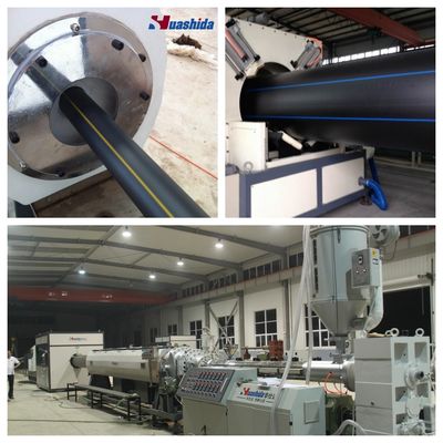 Large Size HDPE Water Gas Supply Pressure Pipe Making Extrusion Line