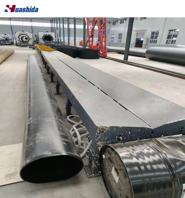 Автоматизированная машина для сборки труб в трубу с цепным конвейером
