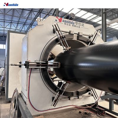 PreInsulated Pipe Production Line Integrating HDPE Jacket Extrusion and Vacuum Calibration to Manufacture Insulated Pipes