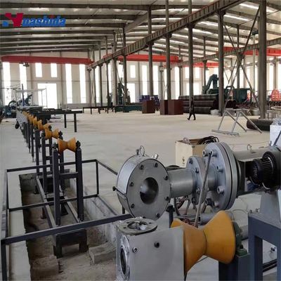 One-Step Polyurethane Insulation Pipe Manufacturing Line for Building Construction
