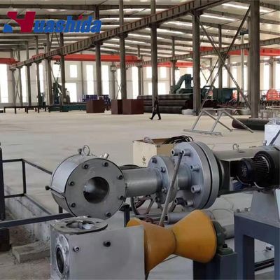 Large Output Polyurethane Insulated Pipe One-Step Extrusion Line Manufacturer