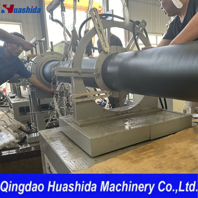 Flexible PU Foaming Pert Insulation Pipe Extruder Machinery for Underground Pipe System