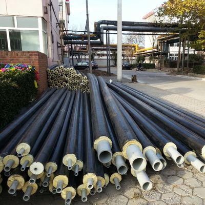 Cold Storage Coal Mines Petroleum Chemical Flexible PERT / PE / PPR Pre-Insulated Pipe Production Line