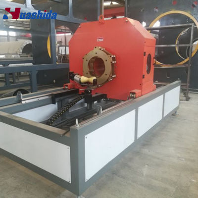 Pert Fiber-Reinforced Flexible / Rigid PU Insulated Pipe Integrated Production Line