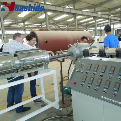 High Speed Pert / Pex Flexible Insulation Pipe Making Machine for Industrial Fluid Transportation
