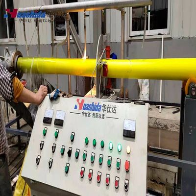 48-630 mm Continuous PU Foam Pre Insulated Pipe Production Equipment