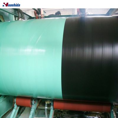 Cabine de grenaillage pour paroi externe de tuyau en acier 114mm - 1219mm SA2.5