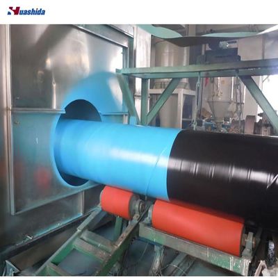 Machine de soufflage par soufflage SA2.5 pour tubes en acier FBE 3LPE revêtement anticorrosion interne externe
