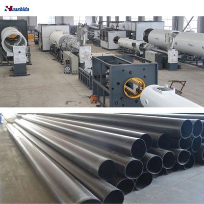 HDPE Jacket Pipe Production Line for PU Foam Pre-Insulated Pipes Diameter 110-560mm