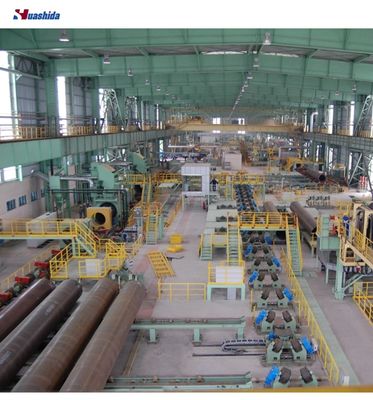 3LPE Coating Pipe Production Line with 325mm-1220mm Pipe Diameter and Siemens PLC for FBE Anti-Corrosion Coating
