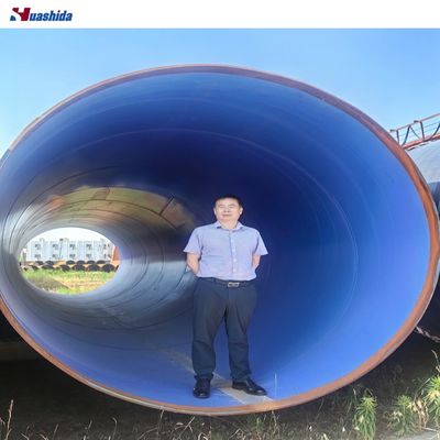 Steel Pipe Internal & External Coating Machinery for FBE and PE Application Solutions