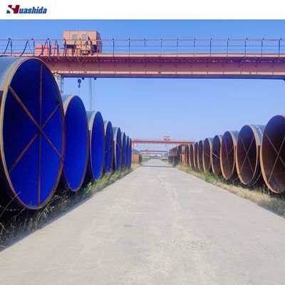 Automated Internal External Fusion Bonded Epoxy FBE Coating Line For Steel Pipes Anticorrosion