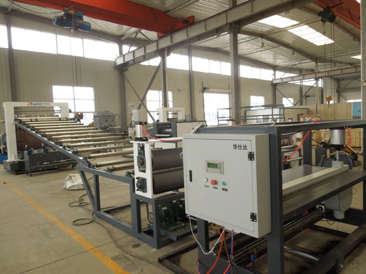 800mm- 3000mm Polypropylene Board Forming System With Integral Type Extruder