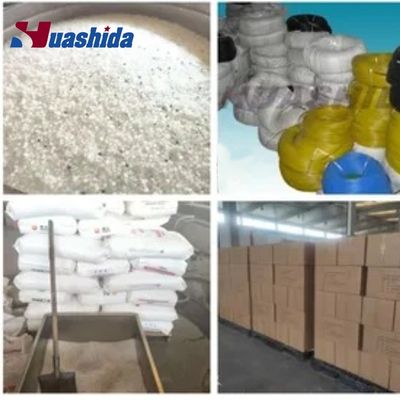 PP PE PVC Plastic Pipe Welding Rod / Welding Filaments