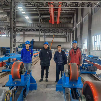 Steel Pipe External Surface Rust Removal Anti Corrosion Coating Line Equipment