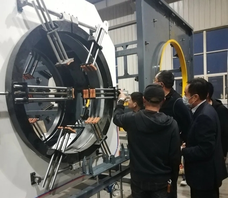 Automatic Planetary Pipe Cutting Machine for Pre-Insulated Plastic PE Jacket Pipe