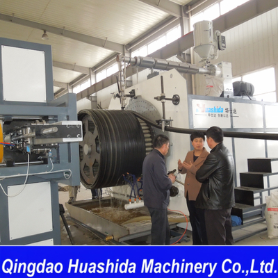 HDPE holle spiraalbuis-extrusie-machine voor gestructureerde wandbuizen