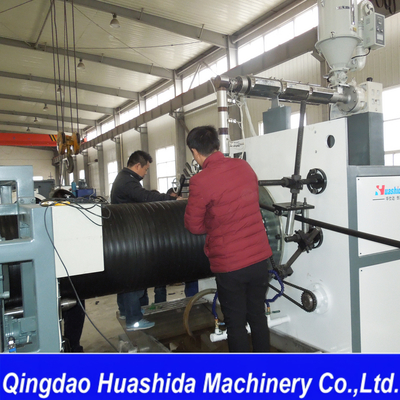 HDPE Spiral Corrugated Pipe Machinery 200-3000mm Diameter