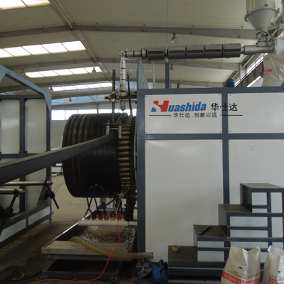HDPE Spiral Corrugated Pipe Making Machine 300-1200mm