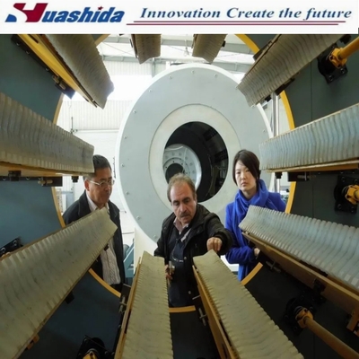 HDPE Pipe Hydraulic Traction Haul-off Machine with Multi-Claw Design