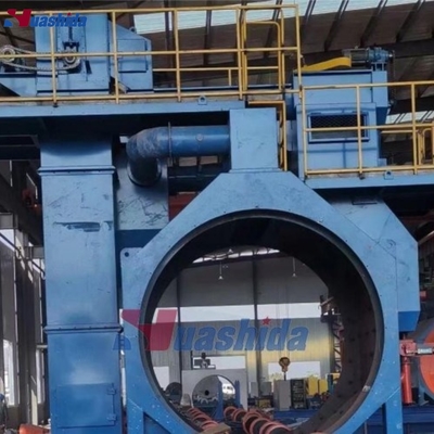 Steel Pipe Shot Blasting Line for Rust Removal