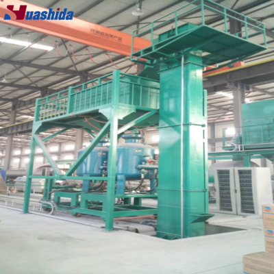 Steel Pipe Inner Wall Sand Blasting Rust Removal Line