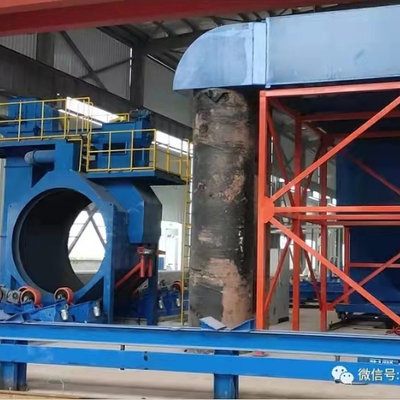 Steel Pipe Blasting Deruster for 3LPE Coating Line 48-3000mm