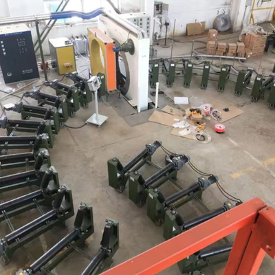 Línea de recubrimiento de acero de gran diámetro de 3LPE de 1400 mm
