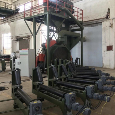 1400mm 3PE Coating Line for Large Diameter Steel Bend Pipes