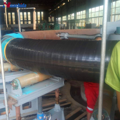 3PE Coating Production Line for Steel Elbow Pipes 426-820mm Dia