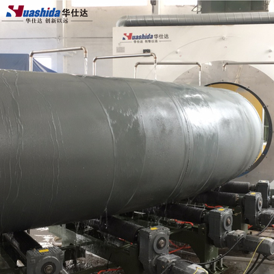 3PE Coating Steel Elbow Pipe Production Line 426-820mm Dia