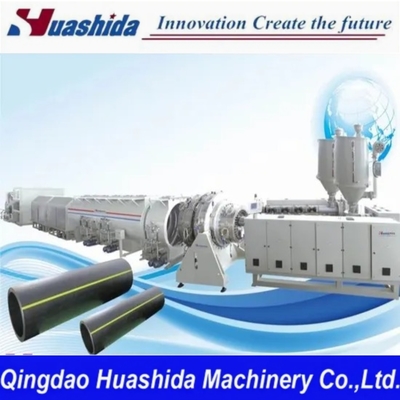Plastic Solid Pipe Extrusion Line / PE PP Pipe Production Line
